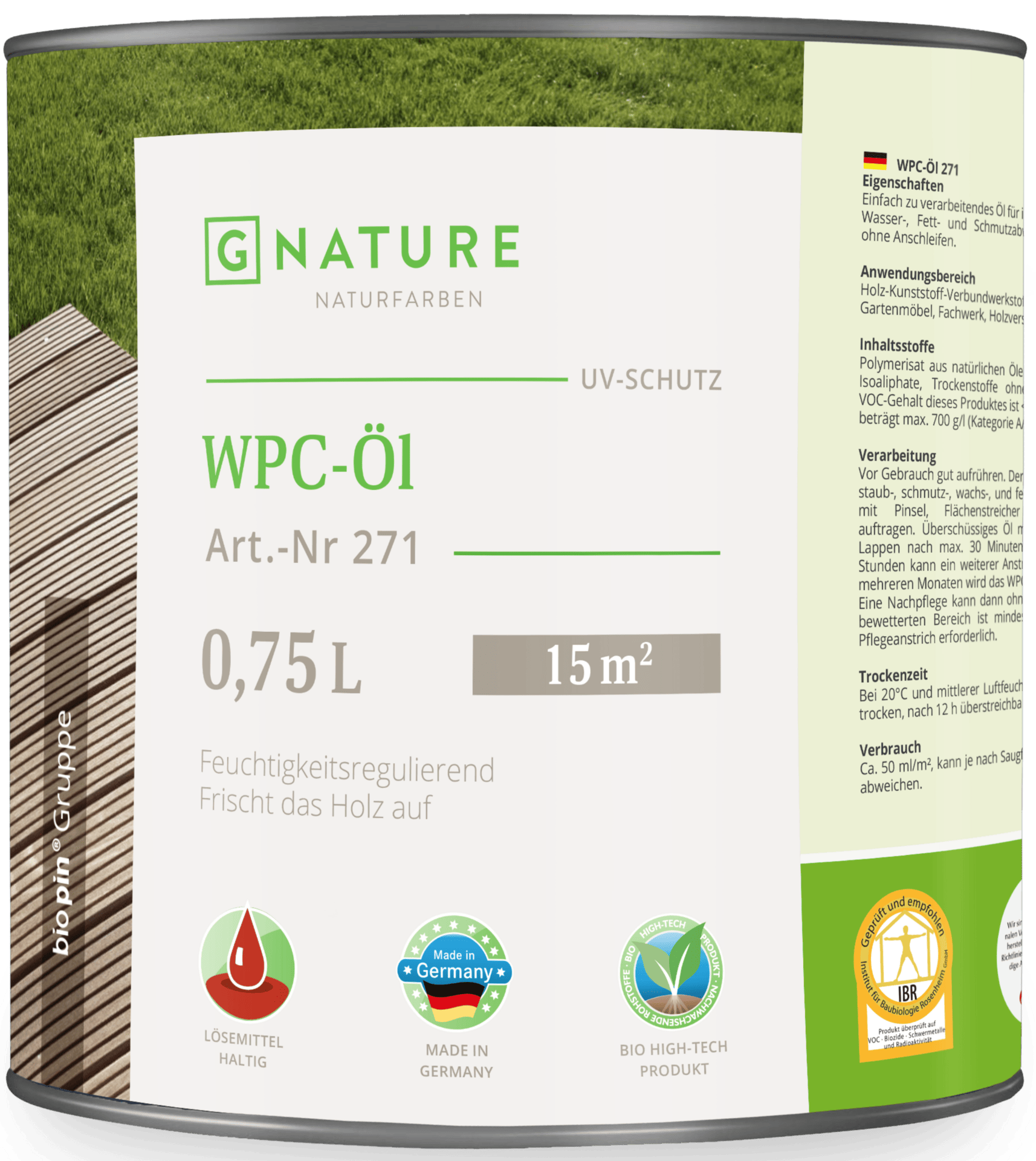 Масло для ДПК