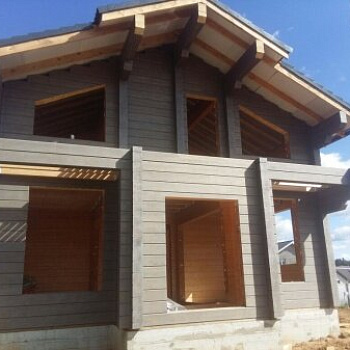 Деревянный дом из клееного бруса г.Москва