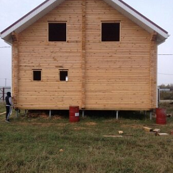 Деревянный дом. Частный клиент